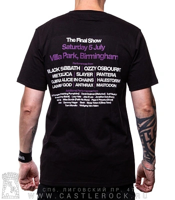 футболка black sabbath "back to the beginning"