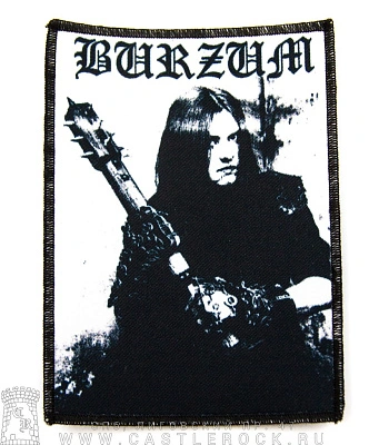 нашивка burzum varg vikernes (вектор)