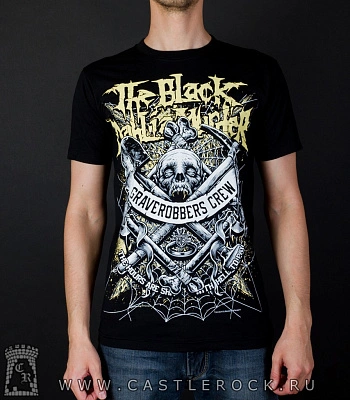 футболка black dahlia murder "graverobber crew" nts