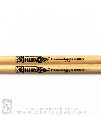 барабанные палочки hun premium x5a деревянные наконечники