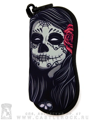чехол для очков santa muerte