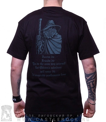 футболка burzum "det som engang var" (принт большой)