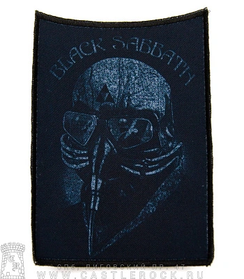 нашивка black sabbath "never say die!" (принт серый)