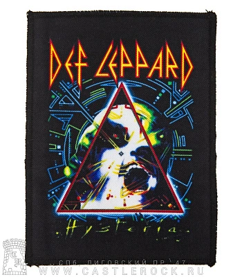 нашивка def leppard "hysteria"
