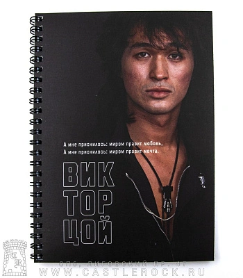 тетрадь на пружине кино в. цой "а мне приснилось..."