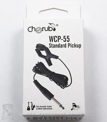 пьезодатчик (звукосниматель) на прищепке wcp-55