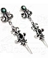 серьги alchemy gothic (алхимия готик) e289 westenra spica