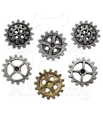 пуговицы alchemy gothic (алхимия готик) s11 gearwheel buttons-small