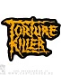 нашивка torture killer (лого, вышивка)