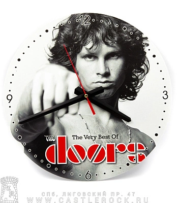 часы настенные doors jim morrison "the very best of the doors"