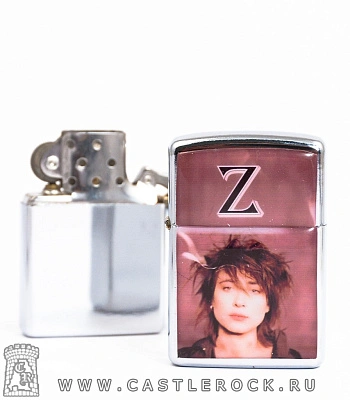 зажигалка цветная земфира zemfira "z"