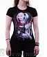 женская футболка харли квинн (harley quinn, светится)