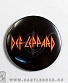магнит круглый def leppard (лого)