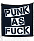нашивка punk as fuck