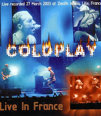 CD Coldplay "Live In France"