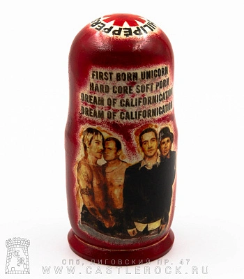 матрешка red hot chili peppers