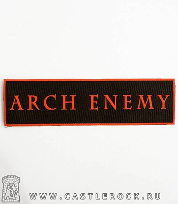 нашивка arch enemy (надпись красная)