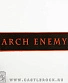 нашивка arch enemy (надпись красная)