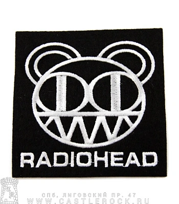 нашивка radiohead (вышивка)
