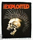 нашивка exploited (лого череп)