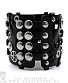 напульсник кожаный стимпанк черный (bspk-6)