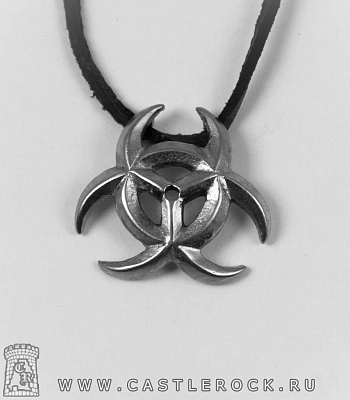 подвеска biohazard (лого малое)