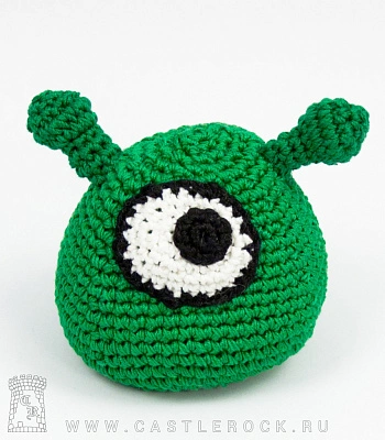 игрушка антистресс мозговой слизень зеленый