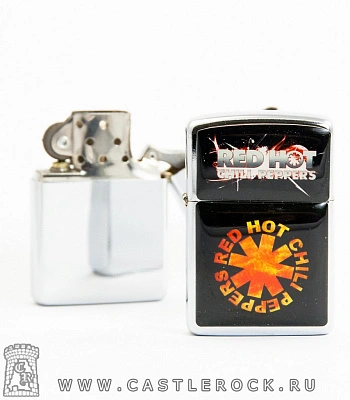 зажигалка цветная red hot chili peppers