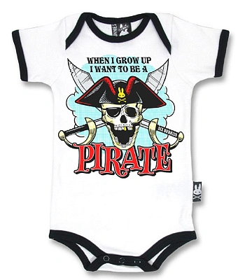 боди детское six bunnies pirate