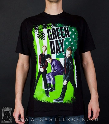 футболка green day (группа)
