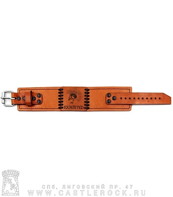 браслет кожаный с гравировкой exploited