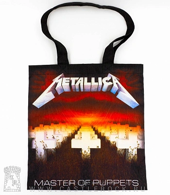 сумка шоппер metallica "master of puppets"