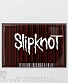 магнит прямоугольный slipknot (штрихкод)