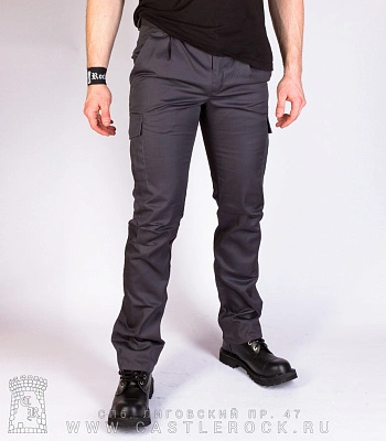 брюки scum серые