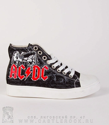 кеды ac/dc (пушка)