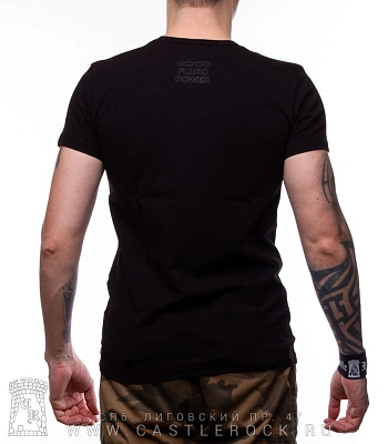 футболка череп арканоид (светится)