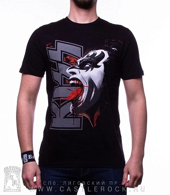 футболка kiss gene simmons (профиль)