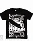 футболка детская led zeppelin (дирижабль ч/б)