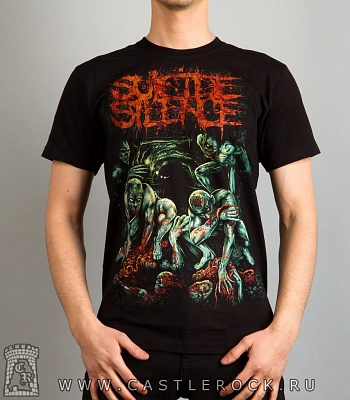 футболка suicide silence (зомби)