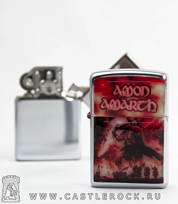 зажигалка цветная amon amarth (викинг)