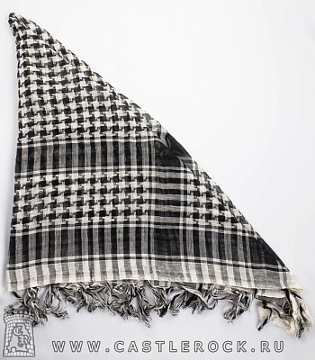 арафатка черно-белая