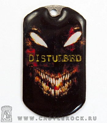 жетон цветной disturbed