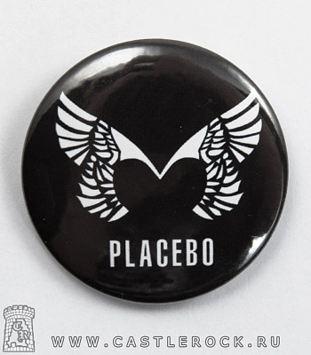 значок placebo (лого, черный)
