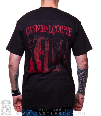 футболка cannibal corpse "kill"