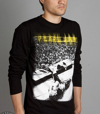 футболка pearl jam д/р