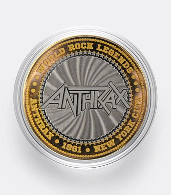 монета сувенирная малая anthrax