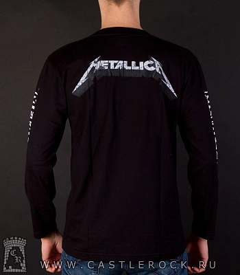 футболка metallica "master of puppets" (ворон на кресте) д/р