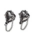 серьги alchemy gothic (алхимия готик) e433 witches heart