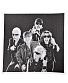 наклейка виниловая scorpions (группа, ч/б)