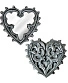 зеркало alchemy gothic (алхимия готик) romantic baroque (сердце)